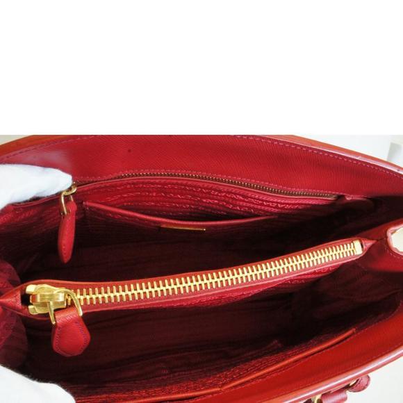 Prada Saffiano Leather Red Hand BN2402 - Picture 5 of 9